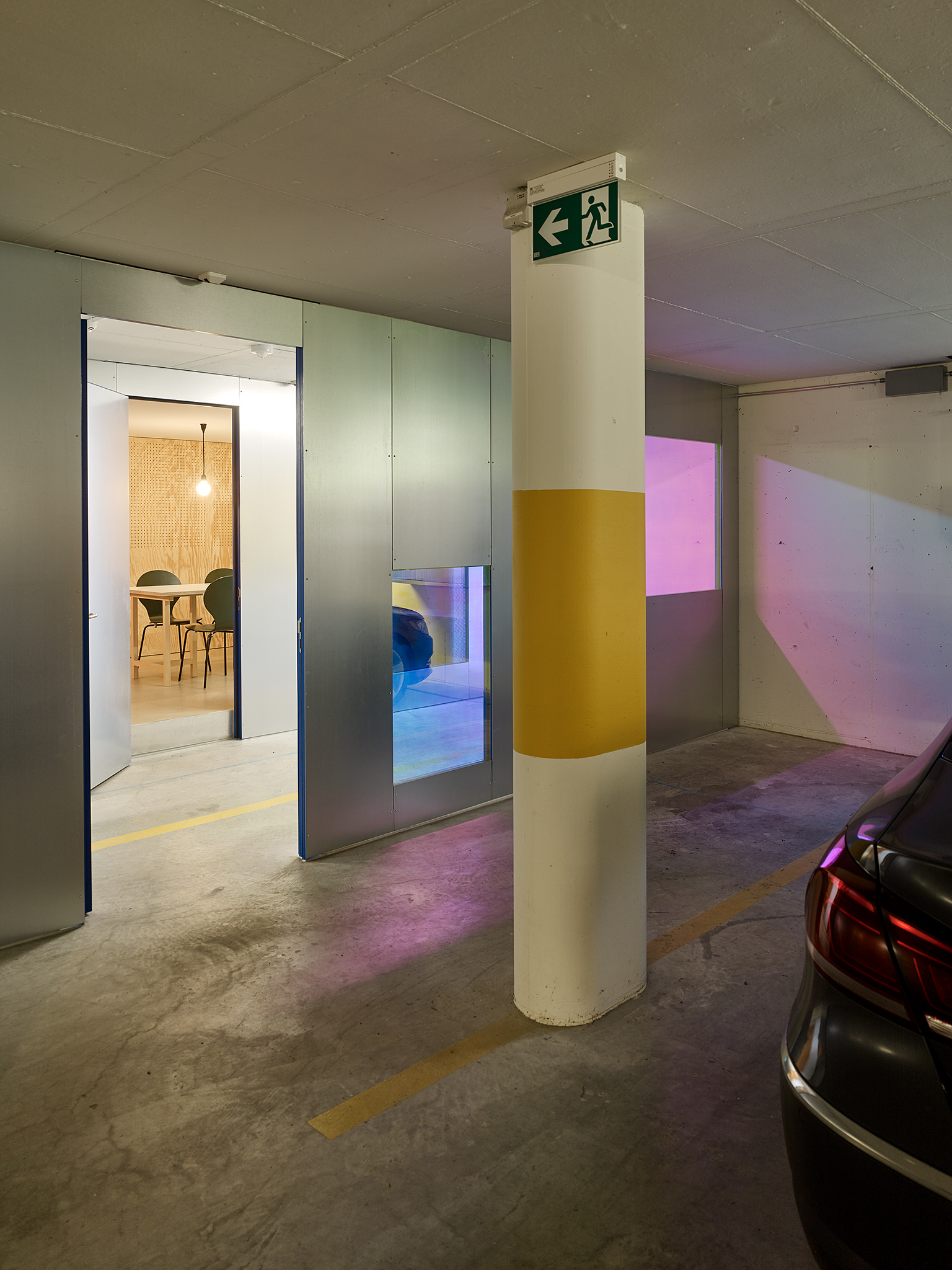 Aparthotel, Mitarbeiterraum